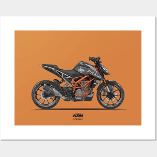 Little streetfighter bike Posters and Art